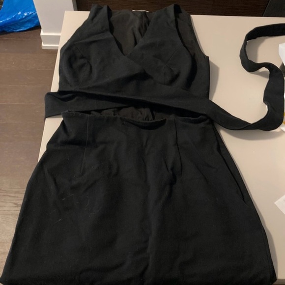 New Without Tags, Wilfred Cenon Dress in Black, size 2/XS - Picture 4 of 5